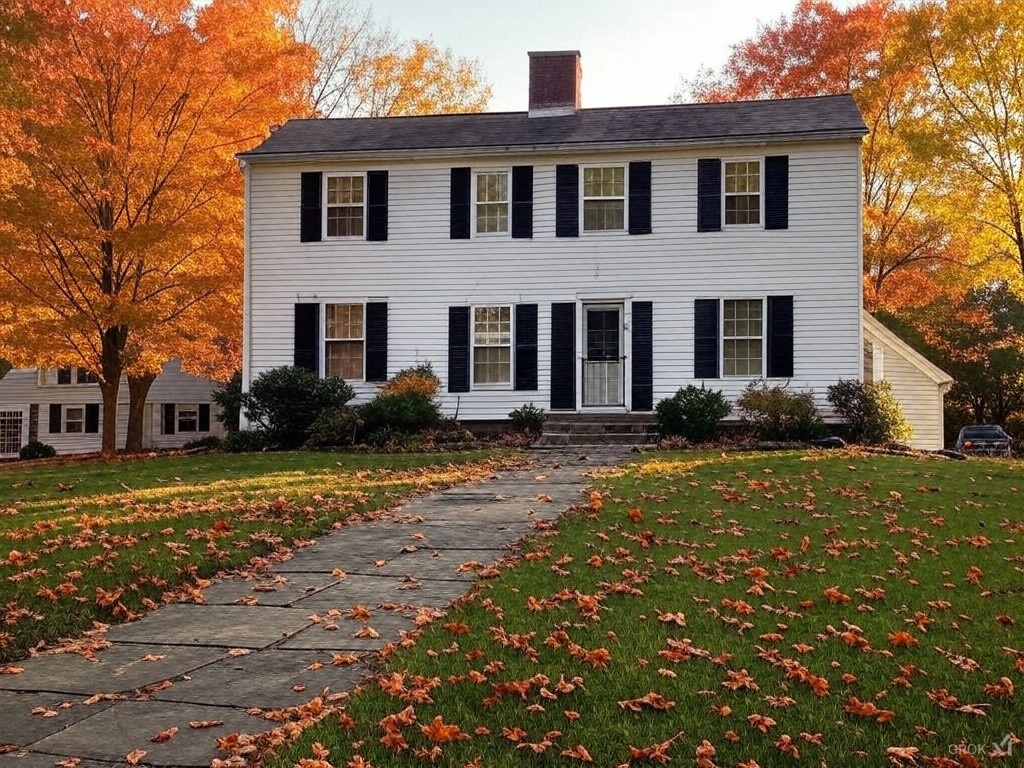 Fall Colonial Home